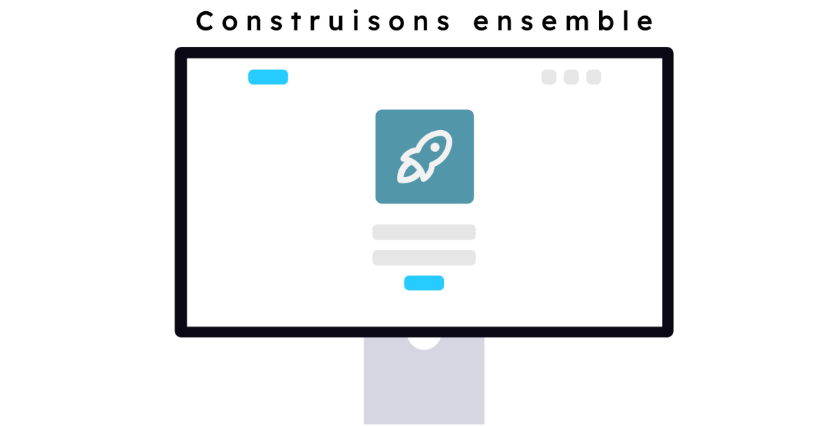 Illustration d'une future fonctionnalité et appellant l'utilisateur à coconstruire avec nous le futur de Bott1.